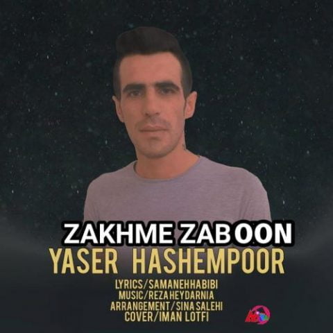 دانلود آهنگ جدید یاسر هاشم پور با عنوان زخم زبون